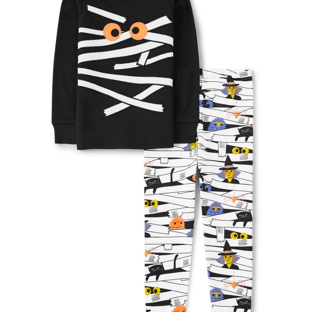Pokémon Kids Snug Fit Pikachu Halloween Pajamas - 10 - Picture 2 of 6